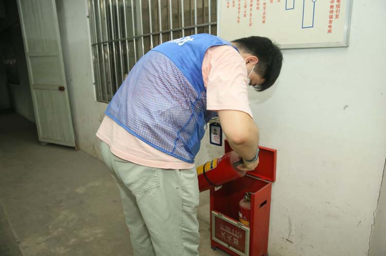 建筑灭火器检测